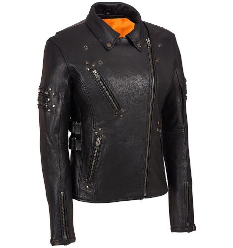 Women Biker Leather Jacket