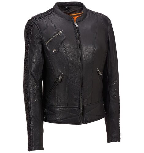 Women Biker Leather Jacket