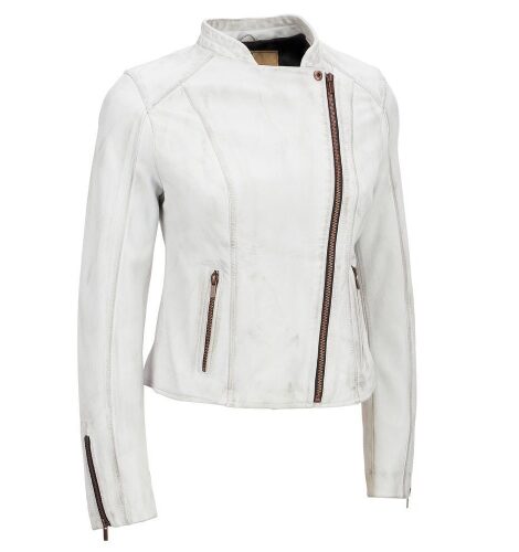 Women Biker Leather Jacket