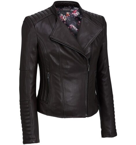 Women Biker Leather Jacket