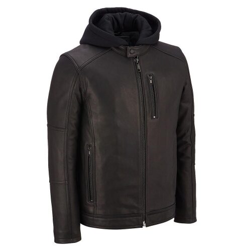 Men Biker Leather Jacket